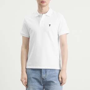 Paris Contrasted Ami De Coeur Polo Shirt