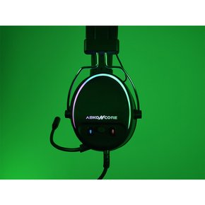 앱코 ABKONCORE B700M 가상 7.1 채널 RGB ENC 진동 게이밍 헤드셋 /EC