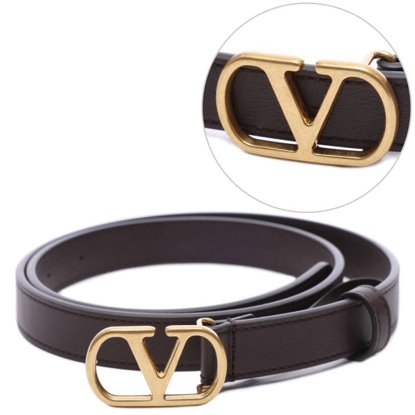 [부산점] 26SS 여성 브이로고 시그니처 벨트 (8W2T0SM7 IYR REL 26S)