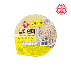 오뚜기밥 발아현미 210g x 12개