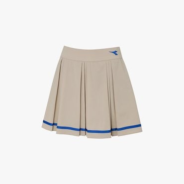 디아도라 [공식스토어] 클래식 플리츠 스커트 BEIGE
