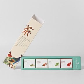 티 컬렉션 4티백 봉황 (녹차 현미홍차 페퍼민트 히비스커스) 3년 연속 세계미각대회 수상