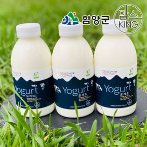 지리산 함양 삼민목장 요구르트 500ml 6개