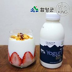 지리산 함양 삼민목장 요구르트 500ml 6개