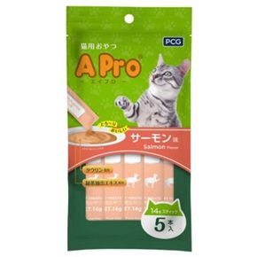 고양이간식 A-Pro 츄르 1팩 5p 연어