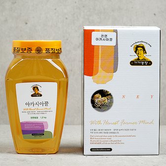 지투지샵 천연아카시아꿀 1.2kg