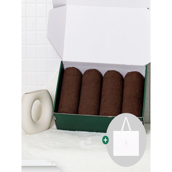 1퍼센테이지 코듀로이 190g 30수 코마사 타올 4P 선물세트