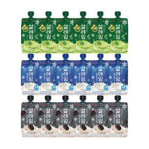 설레임 말차x6+밀크쉐이크x6+쿠앤크x6
