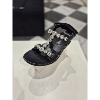 슈콤마보니 [여주점] Jewelry sporty sandal(black)_DG2AM25041BLK