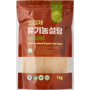 비정제 유기농 설탕 1kg