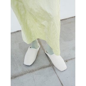 Ciel Shearling Mules Ivory