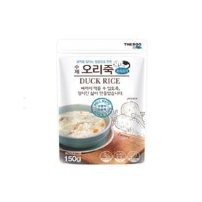수제 오리죽 150g 강아지 애견 고양이 반려묘 보양 간식 습식 원기회복 영양식