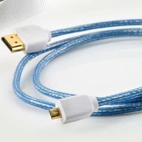 HDMI HDMI (Micro) 케이블 투명 청색