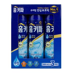 홈키파 엘비이 수성 알파 에어졸 500ml x 3개입 무향