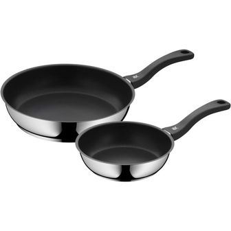 WMF 영국 wmf 후라이팬 WMF Devil 2-Piece Frying Pan Set 28 cm 2 Induction Cromargan 스테인리스