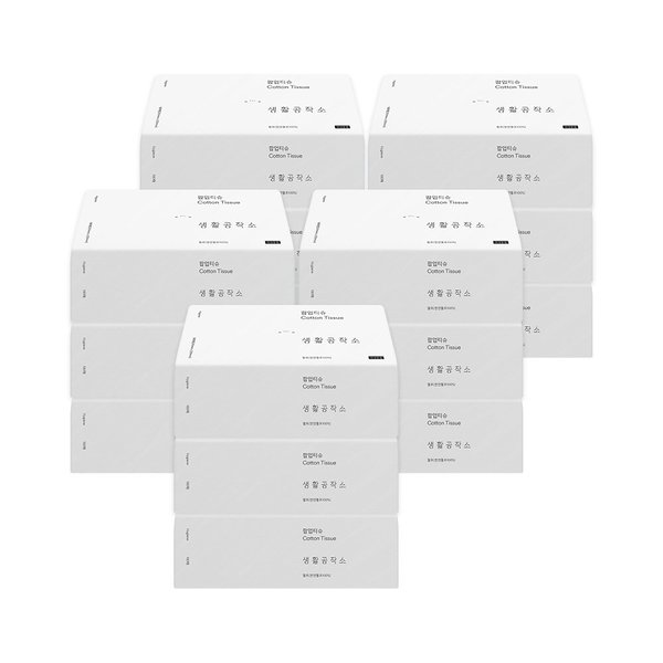 100 천연펄프 뽑아쓰는 팝업티슈 (180매x3팩) x 5개