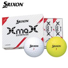 5772765 스릭슨 던롭 X 맥스 골프 공 12 개 (12 구) SRIXON XmaX 일본 정규 TA3468808