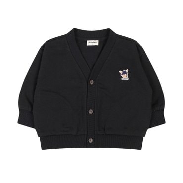 캉골키즈 [베이비] 루 심볼 져지 가디건 RC 0967 블랙 (ARCCJC09670BK)