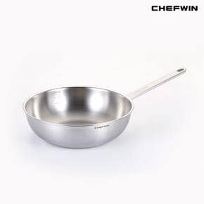 316STS 프리미엄 통5중 26cm후라이팬+28cm후라이팬