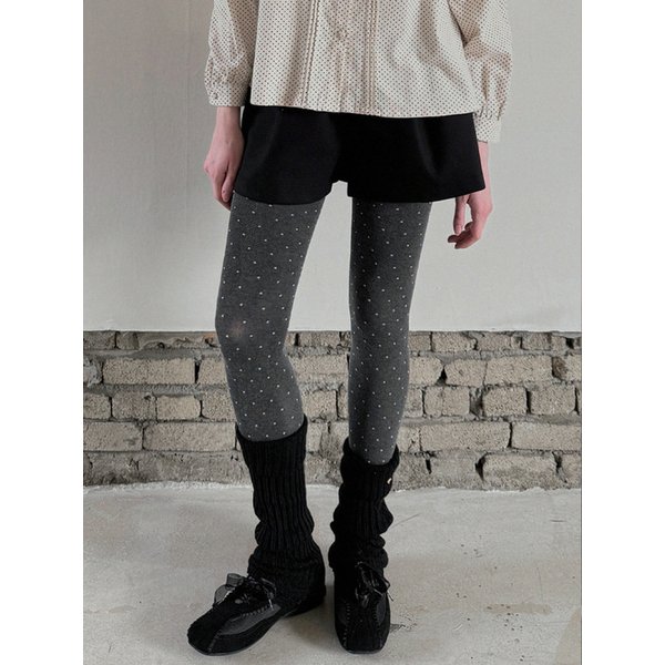 먼트 핀턱 밴딩 3부 팬츠