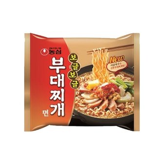 농심 보글보글 부대찌개면 16봉