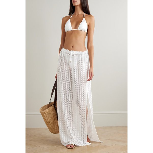 멜리사 오다바시 멘디 오픈 니트 맥시 스커트 46376663163011791