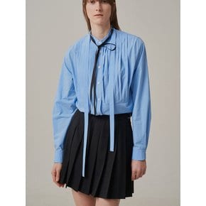 24FW (short) pleats skirt_black