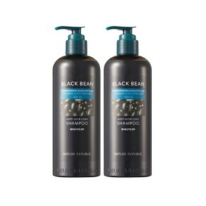 블랙 빈 안티 헤어로스 샴푸 520ml 2개