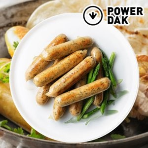 인정식탁 [파워닭] 닭가슴살 소시지 10팩(20개) / 파슬리맛