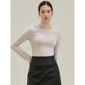 CREW NECK TOP_BLACK