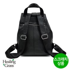 [여주점] [스크래치] 천연소가죽 데일리 백팩 (블랙) HGLB2171BK-S