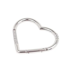 SS26 공용 하트 카라비너 HM31GD089 SILVER