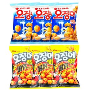 오징어땅콩세트 오징어땅콩3개+오징어땅콩불닭맛3개 (WD744C3)