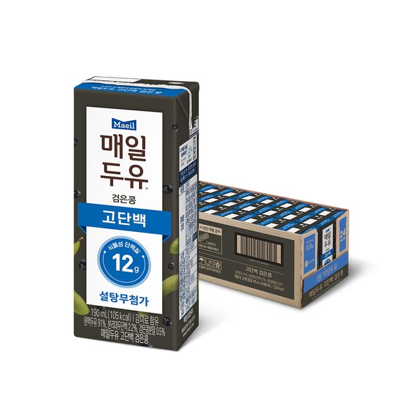 두유 고단백 검은콩 190ml*24개입