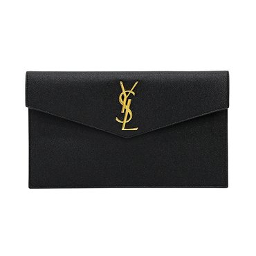 생로랑 24SS 생로랑 YSL 금장 모노그램 업타운 파우치 블랙 565739 1GF0J 1000