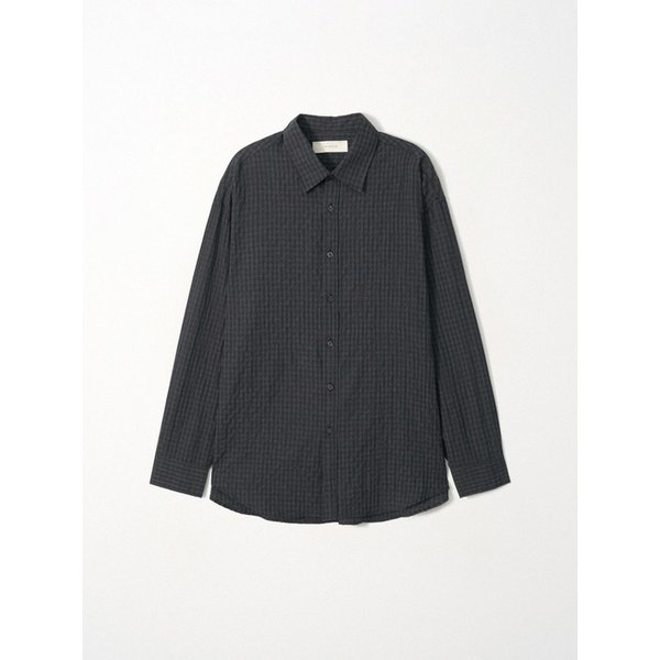 Modern Check Shirt_Black