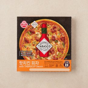 오뚜기 x TABASCO 핫치킨 피자 397g