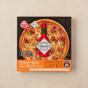  오뚜기 x TABASCO 핫치킨 피자 397g