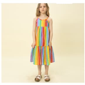 매직에디션[OCH OCH OG] 컬러 스트라이프 드레스(OG42-OP011MT)