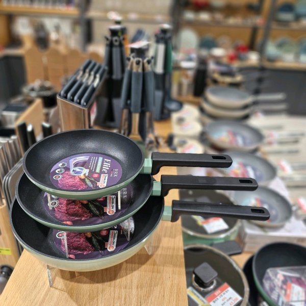 [파주점] 엘리트 그린 후라이팬 3종세트 (F/P20,24+WOK28 )