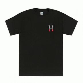 허프 CLASSIC H DIPPED CAMO SS TEE - BLK