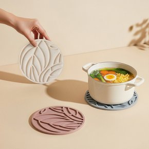 라니아 실리콘 냄비받침대 세트 (받침대3P+거치대)