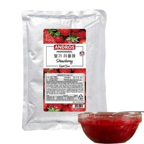 [JHN9Q6T5_52EB]앤드로스 andros 프랑스 딸기 리플잼 1kg