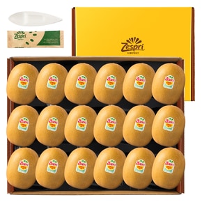 [지정출고/바로배송 선택] 제스프리 골드키위 18입 추석 선물세트 2.3kg (손잡이형/개별130g내외)