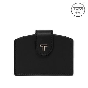 [TUMI KOREA] 벨덴 아코디언 카드 케이스 블랙/건메탈_0197130DGM