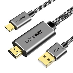 코드웨이 USB C to HDMI 미러링 케이블