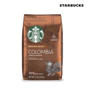 콜롬비아 싱글오리진 그라운드 커피 340g