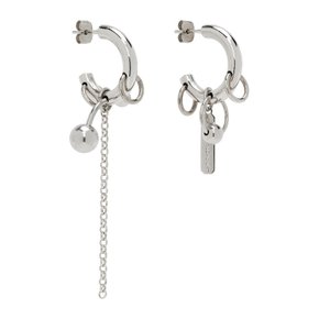저스틴 클렌퀏 에비 이어링 EVIE EARRINGS PALLADIUM