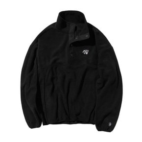 N-type Logo Fleece Anorak (Black) [LSQWCFN611M]