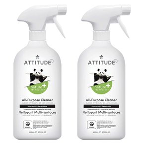 ATTITUDE 애티튜드 무향 다용도 클리너 800ml 2팩